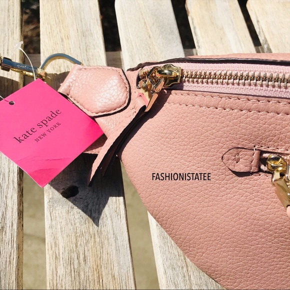 Kate spade large belt bag flapper pink fanny pack - Picture 3 of 8